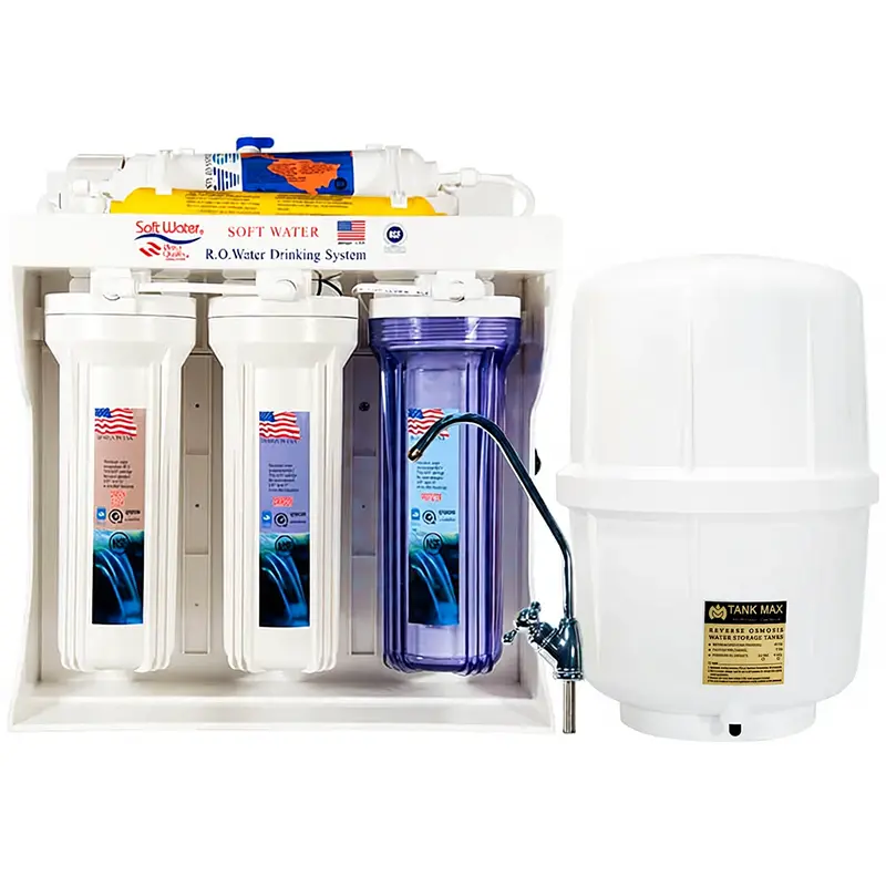 دستگاه تصفیه آب سافت واتر 6 مرحله