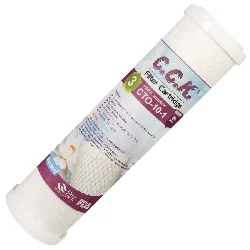 v2 10 inch 1 Micron Sediment Water Filter Cartridge CCK CTO 10 101 sv