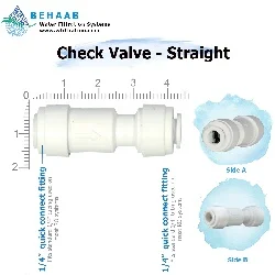 v2 CheckValveStraightUnion qp