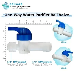 v2 OneWayWaterPurifierBallValveWBV03001 ke