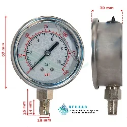 v2 WaterPressureGaugeforReverseOsmosisFiltrationSystems t2